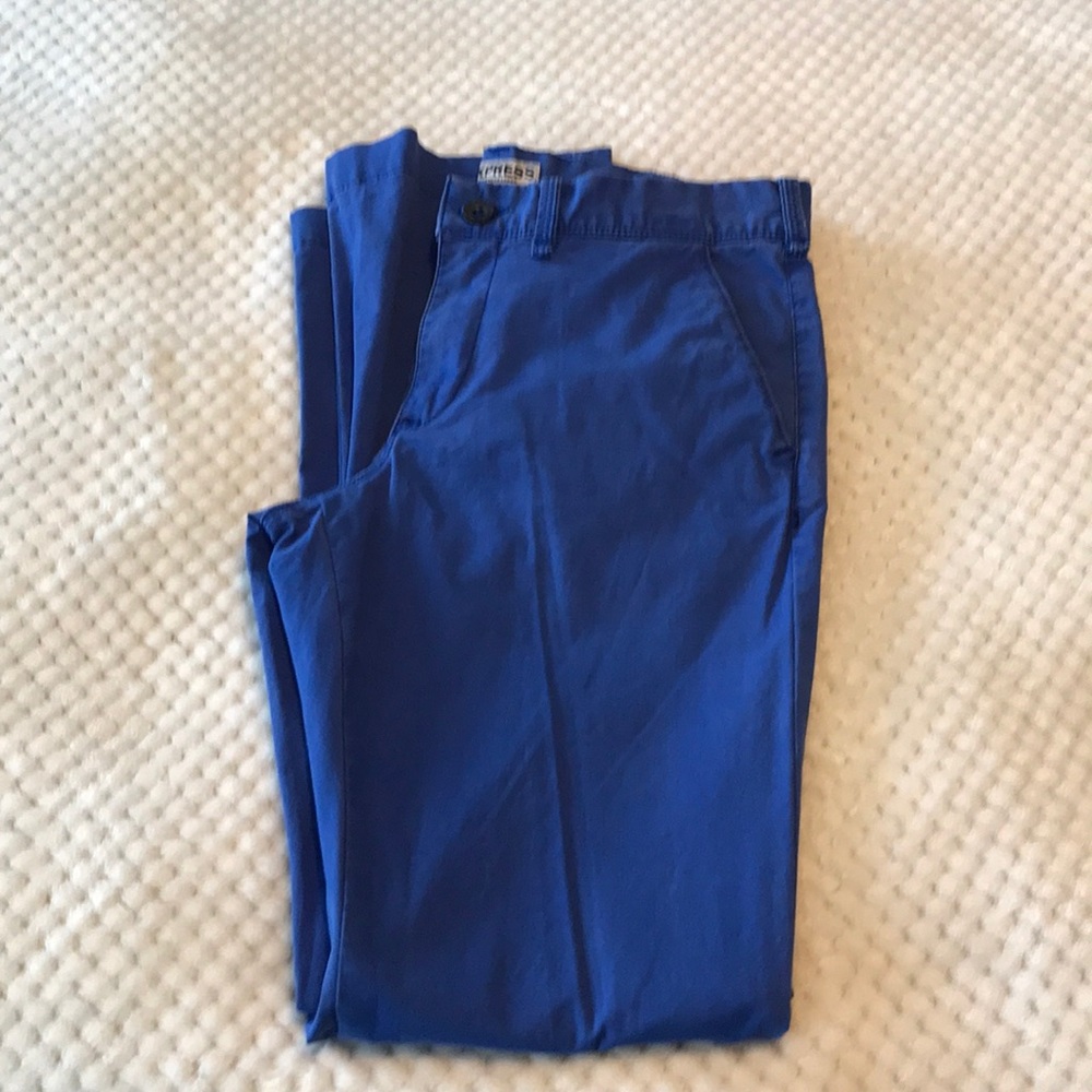 Blue express pants